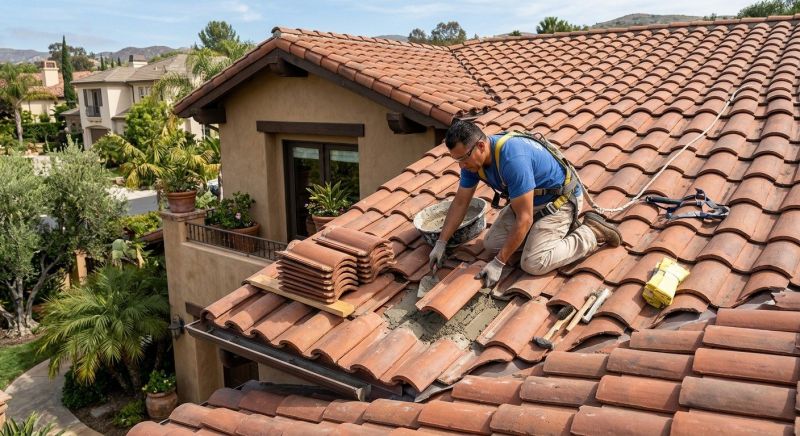 Spanish Tile Roof Repair in Jefferson County, CO