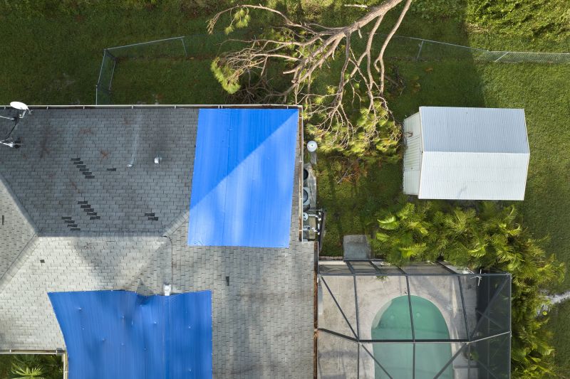 Storm Damage Roof Tarping in Jefferson County, CO