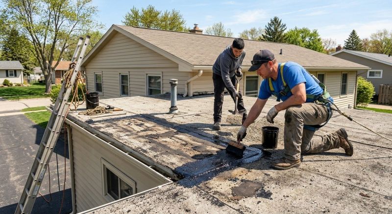 Tar And Gravel Roof Repair in Aurora, CO