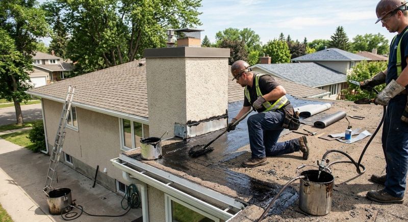 Tar And Gravel Roof Repair in Conifer, CO