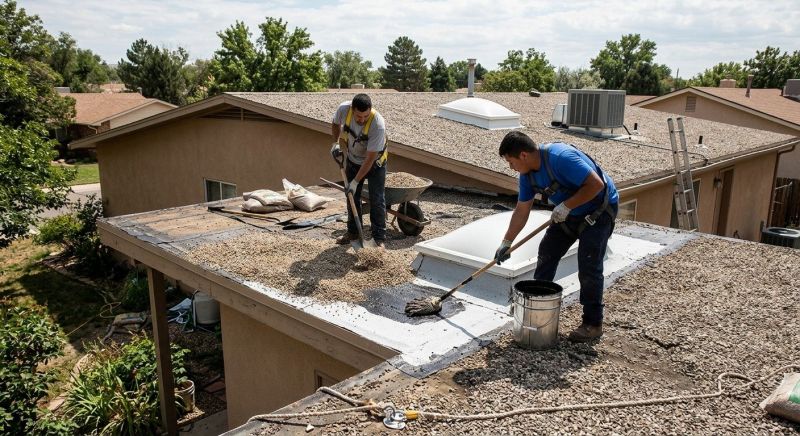 Tar And Gravel Roof Repair in Indian Hills, CO