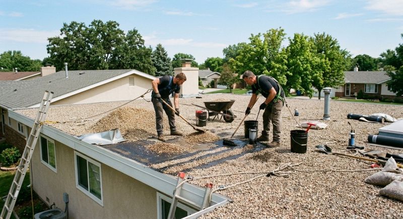 Tar And Gravel Roof Repair in Sedalia, CO