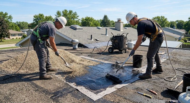 Tar And Gravel Roof Repair in Westminster, CO