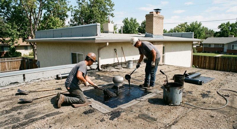 Tar Roof Repair in Adams County, CO