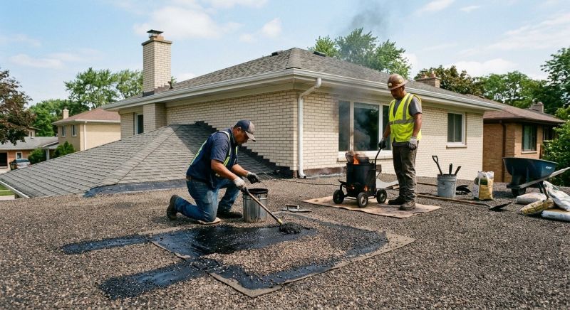 Tar Roof Repair in Golden, CO