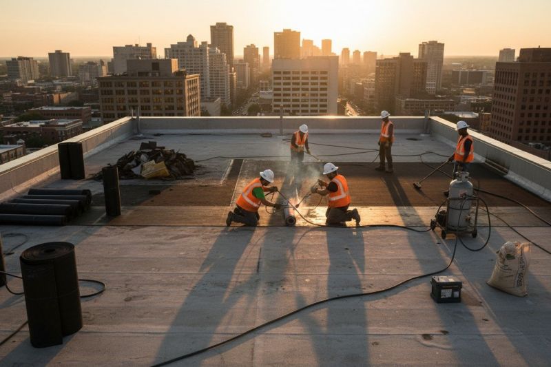 Tar Roof Replacement in Douglas County, CO