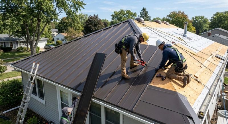 Tin Roof Installation in Commerce City, CO