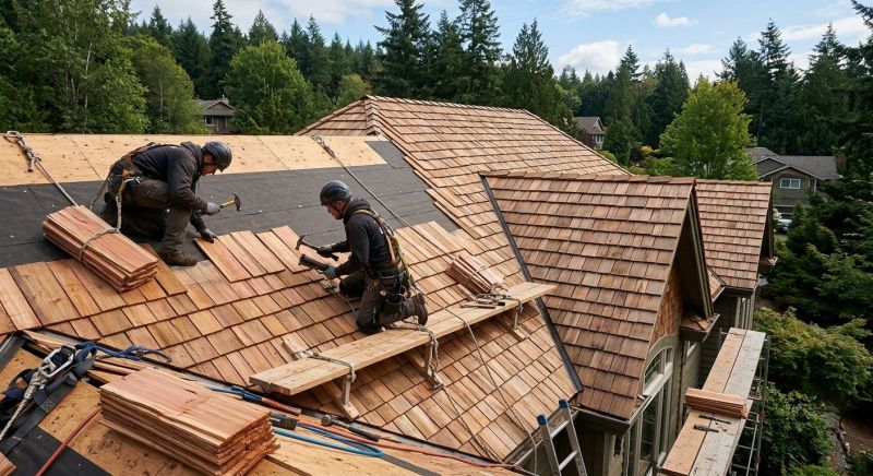 Wood Roofing Installation in Denver County, CO
