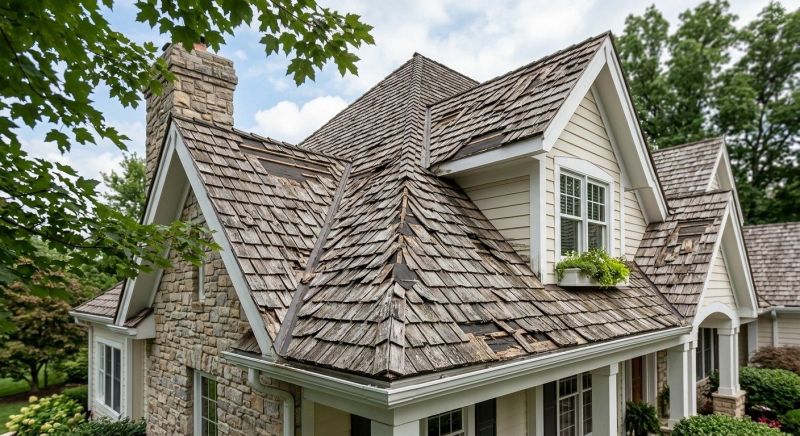 Wood Shake Roof Repair in Conifer, CO