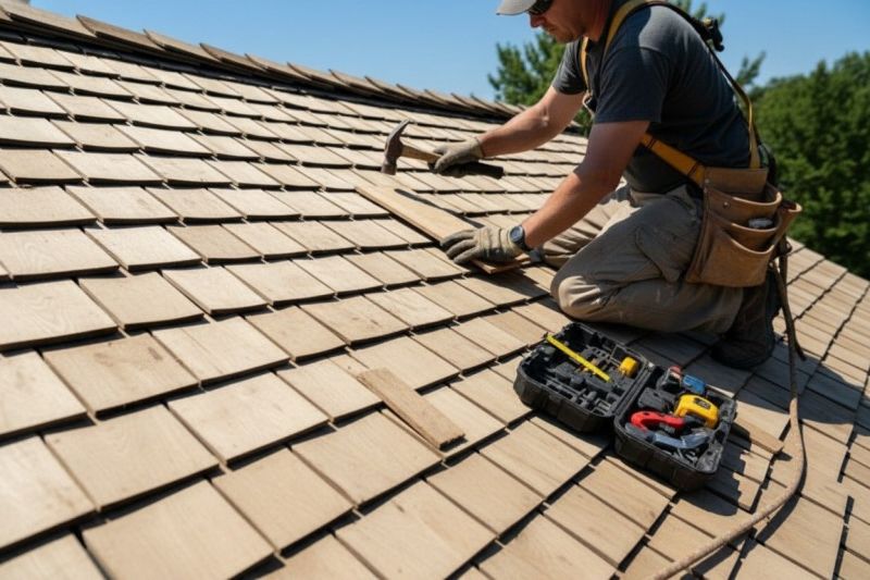 Wood Shake Roof Repair in Park County, CO