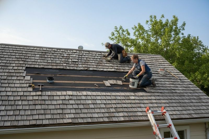Wood Shake Roof Repair in Sedalia, CO