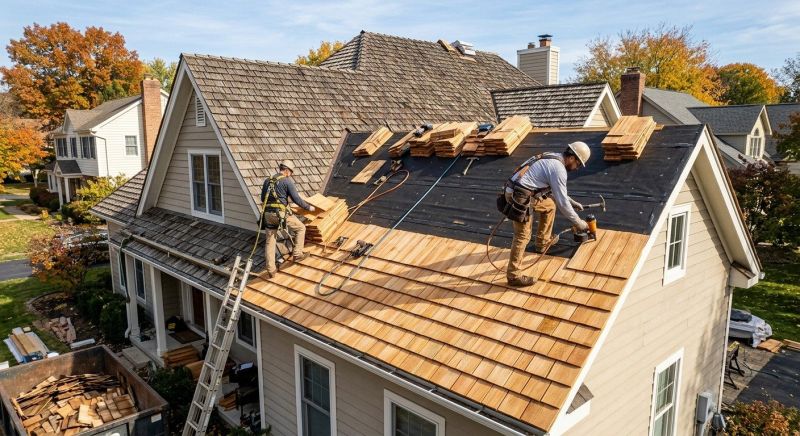 Wood Shake Roof Replacement in Littleton, CO