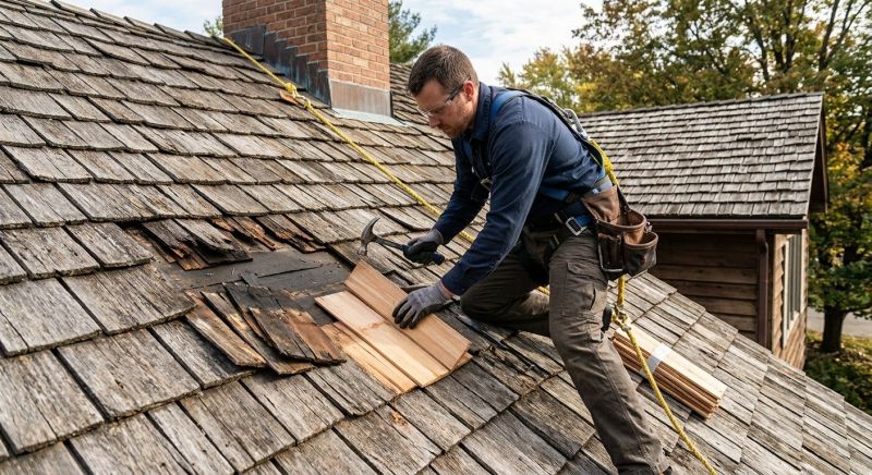 Wood Shingles Repair in Aurora, CO