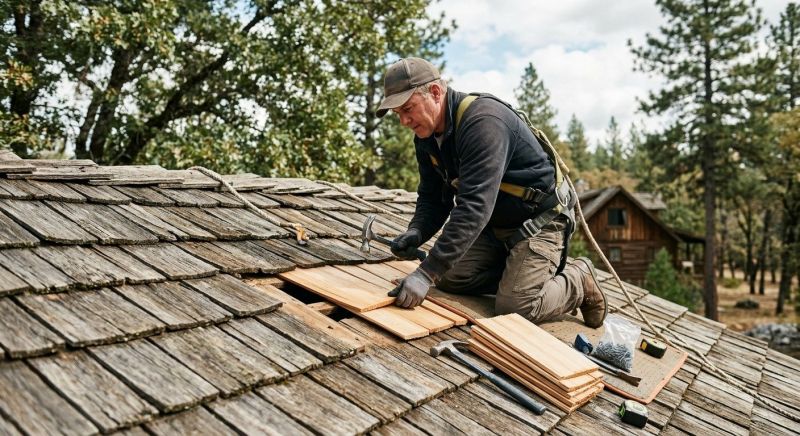 Wood Shingles Repair in Denver, CO