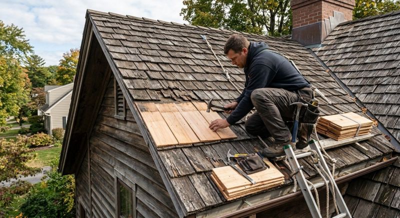 Wood Shingles Repair in Evergreen, CO