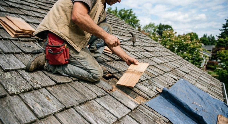 Wood Shingles Repair in Jefferson County, CO