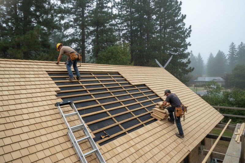 Wood Shingles Repair in Park County, CO