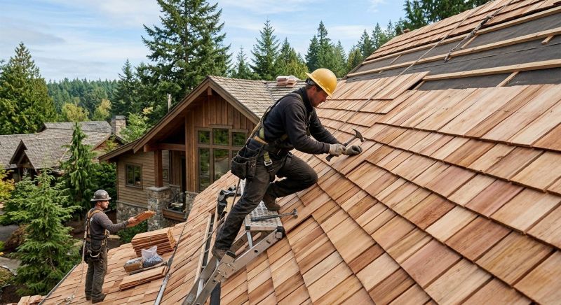 Wooden Roof Installation in Jefferson County, CO